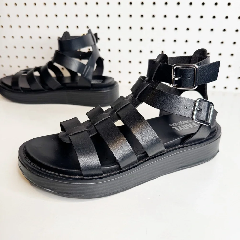 FARYL by Farylrobin | Rubin Platform Fisherman Style‎ Sz. 8